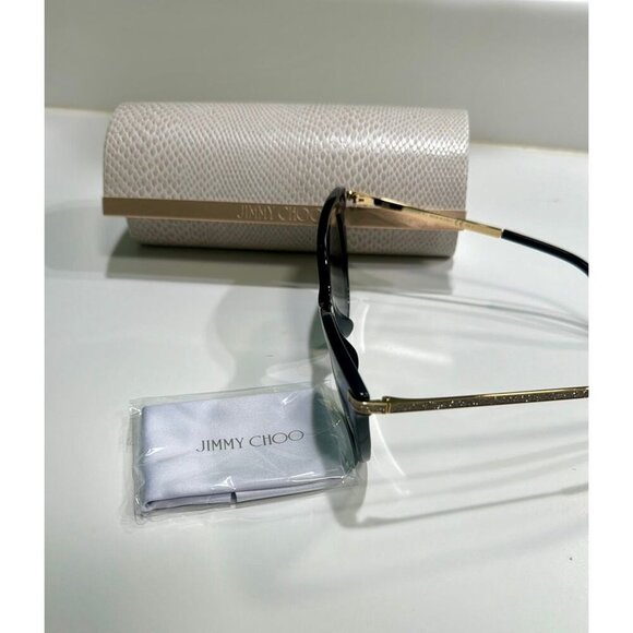 Jimmy Choo Axel 56mm Cat Eye Sunglasses - Picture 11 of 13